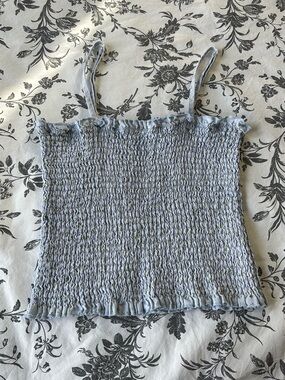 Brandy Melville Ally Smocked Tank Top